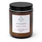 Aroma Sense Luxury Scented Candle - Aqua Spa