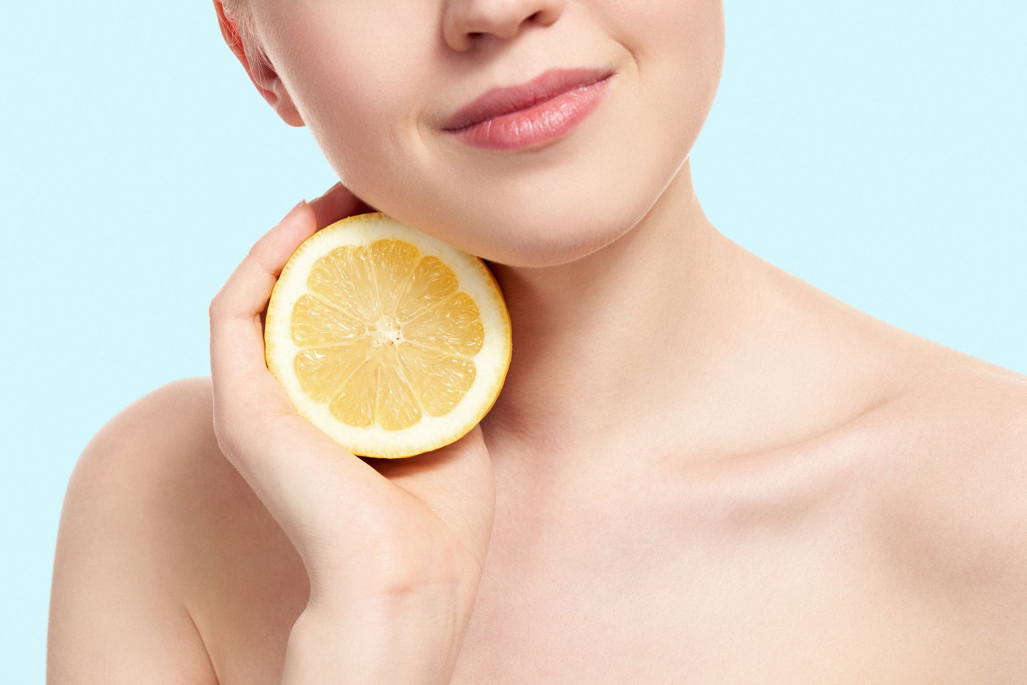 Showering with Vitamin C