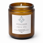 Aroma Sense Luxury Scented Candle - Aqua Spa