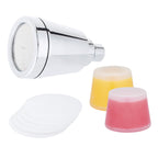 Jet Wall Fixture + Additional Jasmine Vitamin C Cartridge + Microfiber Filter 5 Pack